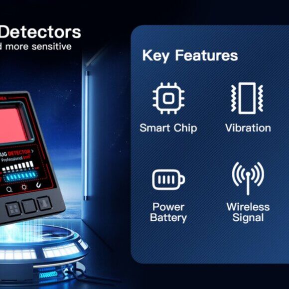 Selowea Hidden Camera Detector - Anti Spy/Car GPS Tracker/RF/Bug Sweeper *NIB* - Picture 4 of 9